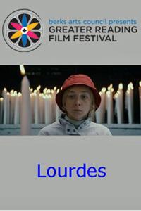 Poster art for Reading Film Festival screening of "Lourdes"