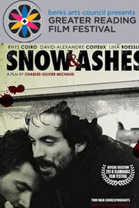 Poster art for Reading Film Festival screening of "Snow & Ashes"