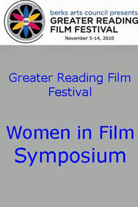 Poster art for Reading Film Festival's Women in Film Symposium