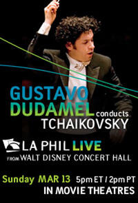 Poster art for "LA Phil Live: Dudamel conducts Tchaikovsky."