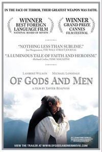 Poster art for "Of Gods and Men."