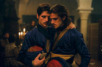 Raphael Personnaz as Duc d'Anjou and Gaspard Ulliel as Henri de Guise in "The Princess of Montpensier."