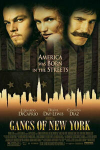Poster art for "Departed/Gangs of New York"