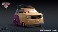 Poster art for "Cars 2."