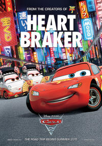 Poster art for "Cars 2."