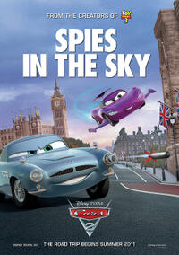 Poster art for "Cars 2."