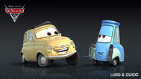 Poster art for "Cars 2."