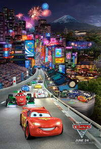 Poster art for "Cars 2."