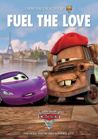 Poster art for "Cars 2."