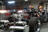 Seth Rogen and Jay Chou in "The Green Hornet."