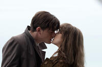 Sam Riley as Pinkie and Andrea Riseborough as Rose in "Brighton Rock."
