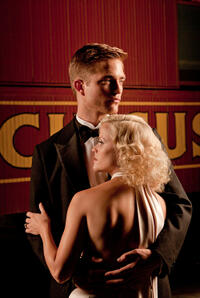 Robert Pattinson as Jacob and Reese Witherspoon as Marlena in "Water for Elephants."