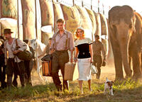 Robert Pattinson as Jacob and Reese Witherspoon as Marlena in "Water for Elephants."
