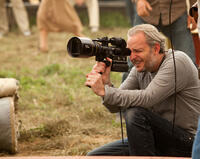 Director Francis Lawrence on the set of "Water for Elephants."