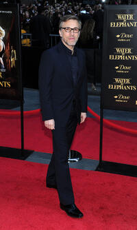 Christoph Waltz at the New York premiere of "Water for Elephants."