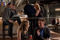 Steve Carell as Cal Weaver, Caitlin Thompson as Taylor and Ryan Gosling as Jacob Palmer in "Crazy, Stupid, Love."