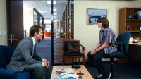 Kevin Bacon as David Lindhagen and Jonah Bobo as Robbie in "Crazy, Stupid, Love."