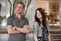 Ryan Gosling as Jacob Palmer and Emma Stone as Hannah in "Crazy, Stupid, Love."