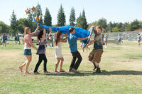 Aimee Teegarden, Janelle Ortiz, Yin Chang, Jonathan Keltz and Joe Adler in "Prom."