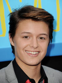 Nolan Sotillo at the California premiere of "Prom."
