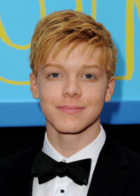 Cameron Monaghan at the California premiere of "Prom."