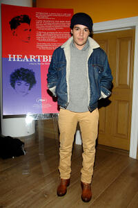 Christopher Abbott at the New York premiere of "Heartbeats."
