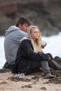 Dennis Quaid and AnnaSophia Robb in "Soul Surfer."