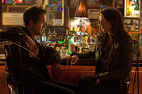 Ryan Reynolds as Hal Jordan and Blake Lively as Carol Ferris in "Green Lantern."
