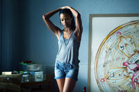Zoe Saldana as Cataleya in "Colombiana."