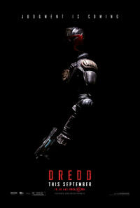 Poster art for "Dredd."