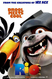 Character poster art for "Rio 3D"