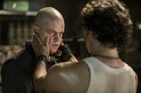 Matt Damon as Max Da Costa and Wagner Maura as Spider in "Elysium."