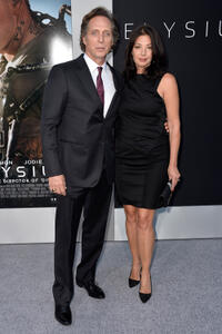 William Fichtner and Kymberly Kalil at the California premiere of "Elysium."