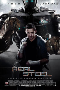 Poster art for "Real Steel: The IMAX Experience."