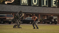 Hugh Jackman as Charlie Kenton in "Real Steel."