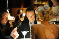 James Badge Dale as David, Michael Fassbender as Brandon and Carey Mulligan as Sissy in "Shame (2011)."