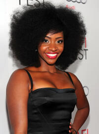 Tiana Paris at the California premiere of "Shame (2011)" during the AFI FEST 2011.