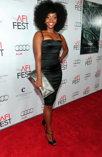 Tiana Paris at the California premiere of "Shame (2011)" during the AFI FEST 2011.