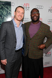 Michael Fassbender and director Steve McQueen at the California premiere of "Shame (2011)" during the AFI FEST 2011.