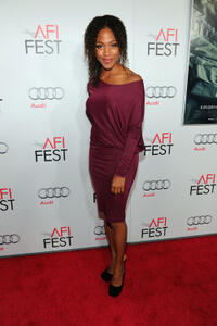 Nicole Beharie at the California premiere of "Shame (2011)" during the AFI FEST 2011.