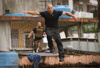 Vin Diesel and Dwayne Johnson in "Fast Five."