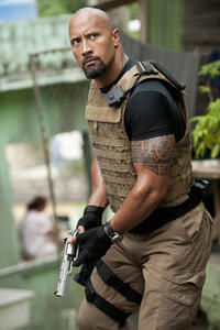 Dwayne Johnson in "Fast Five."