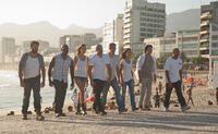 Vin Diesel, Jordana Brewster, Sung Kang, Ludacris, Tyrese Gibson, Paul Walker and Gal Gadot in "Fast Five."