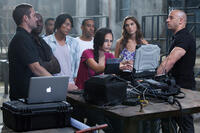 Vin Diesel, Jordana Brewster, Paul Walker and Gal Gadot in "Fast Five."