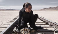 Maggie Q in "Priest."