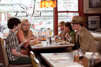 Zach Mills as Preston, Elle Fanning as Alice Dainard, Riley Griffiths as Charles, Ryan Lee as Cary, Joel Courtney as Joe Lamb and Gabriel Basso as Martin in "Super 8."
