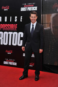 Tom Cruise at the New York premiere of "Mission: Impossible - Ghost Protocol."