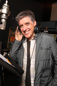 Craig Ferguson on the set of "Winnie The Pooh."