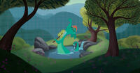 Nessie in "Winnie The Pooh."