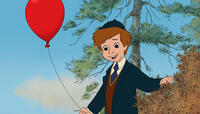Christopher Robin in "Winnie The Pooh."